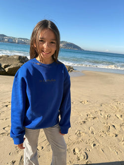 SUDADERA KIDS AZUL/PLATA LA CORUÑA