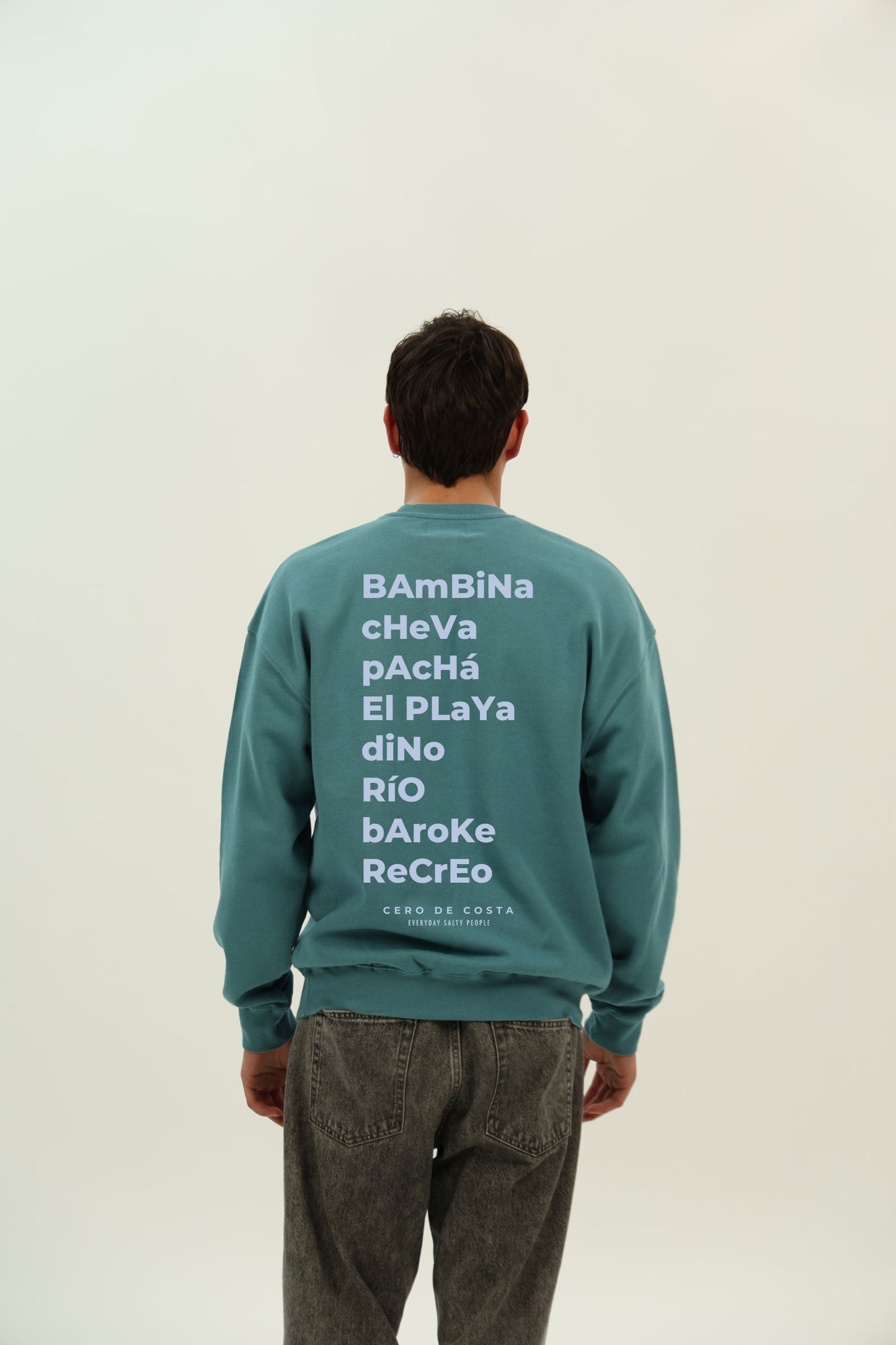 SUDADERA AZUL-P/CELESTE "NOSTALGIA"