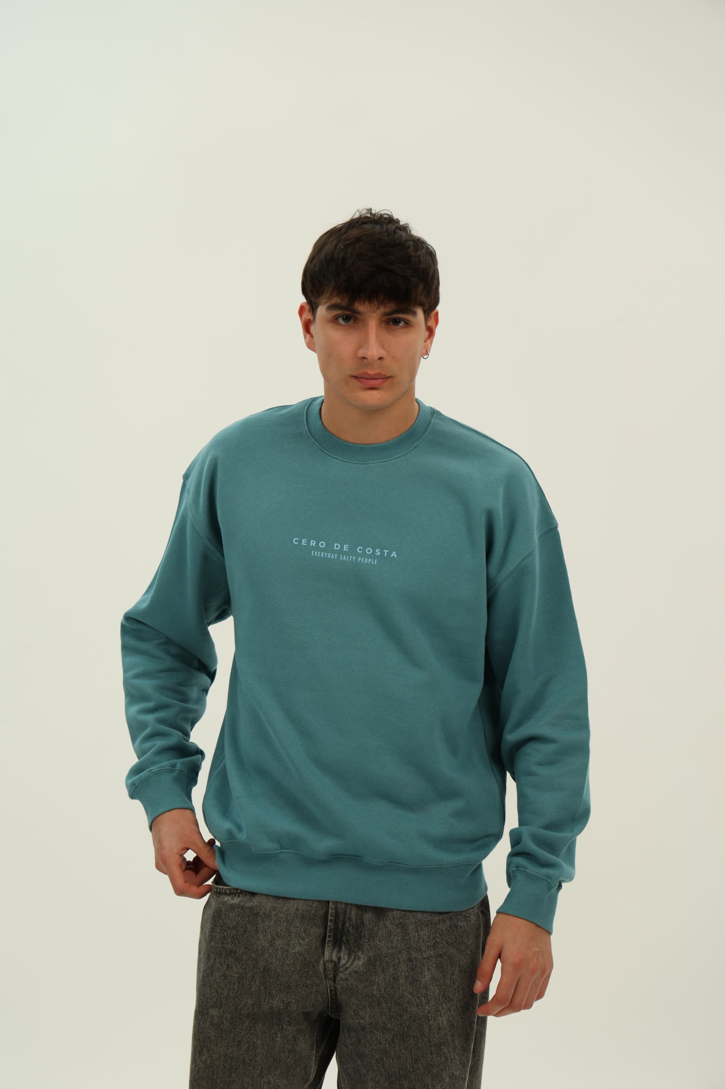 SUDADERA AZUL-P/CELESTE "PLAYAS SURF"