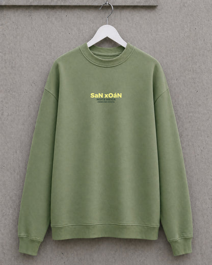 PREVENTA SUDADERA VERDE/VERDE "SAN XOAN" (Disponible desde 20/06)
