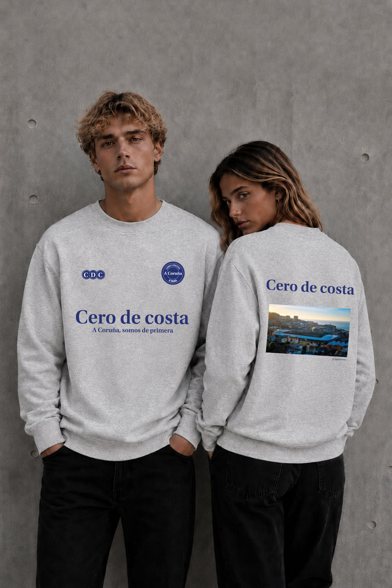 PREVENTA - SUDADERA MIX/AZUL 