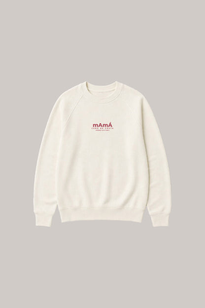 SUDADERA BLANCO/ROSA "MAMÁ"