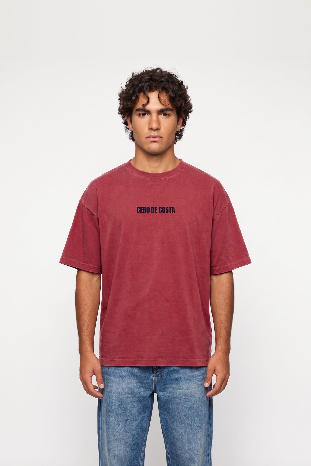 CAMISETA GRANATE/MARINO "PORTUGAL MOLEDO" – foto 1