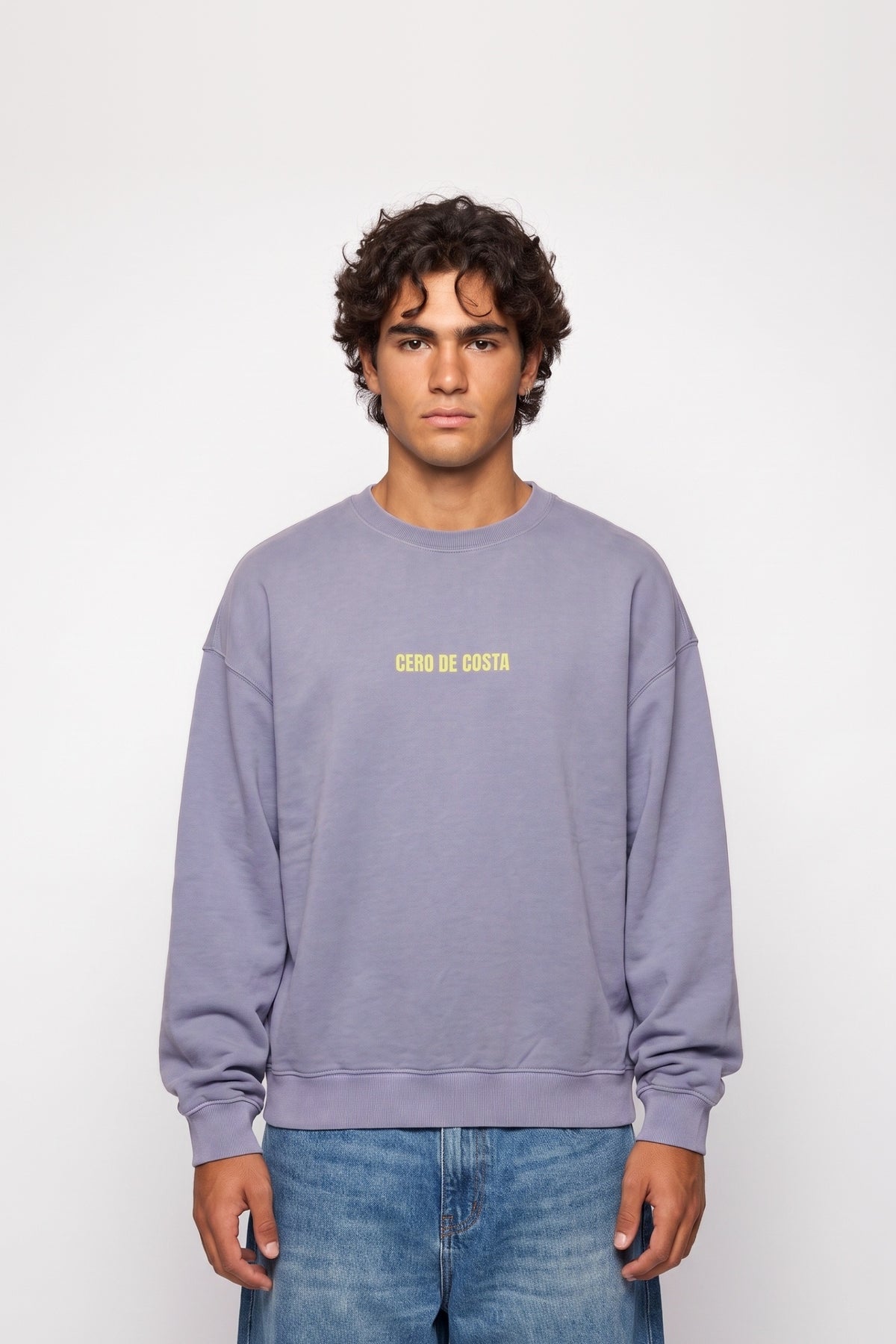 SUDADERA LILA-TIZA/AMARILLO "PORTUGAL ERICEIRA" – foto 1