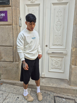 SUDADERA "PANXÓN" BLANCO/AZUL KLEIN