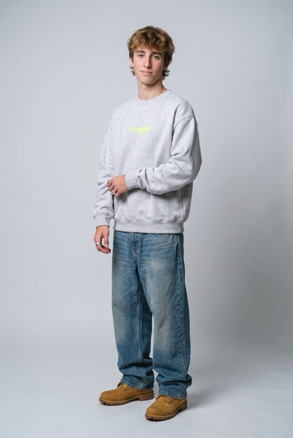 SUDADERA GRIS/FLÚOR "A CORUÑA" – foto 6