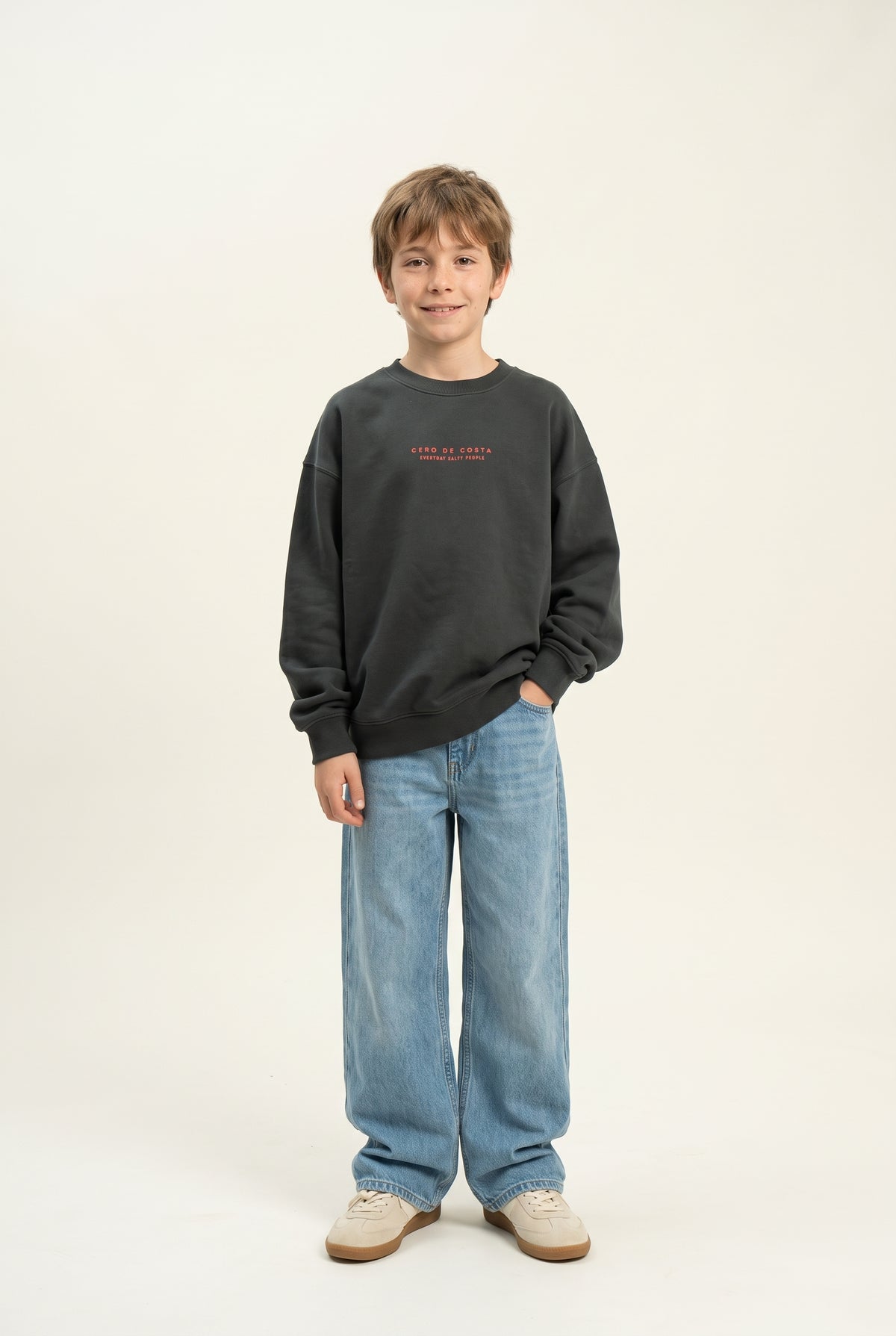 SUDADERA ANTRACITA/QUISQUILLA "PLAYAS RAZO" – foto 4