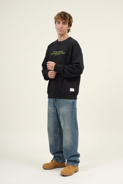 SUDADERA ANTRACITA-O/VERDE "LOS LIMONES" – foto 6