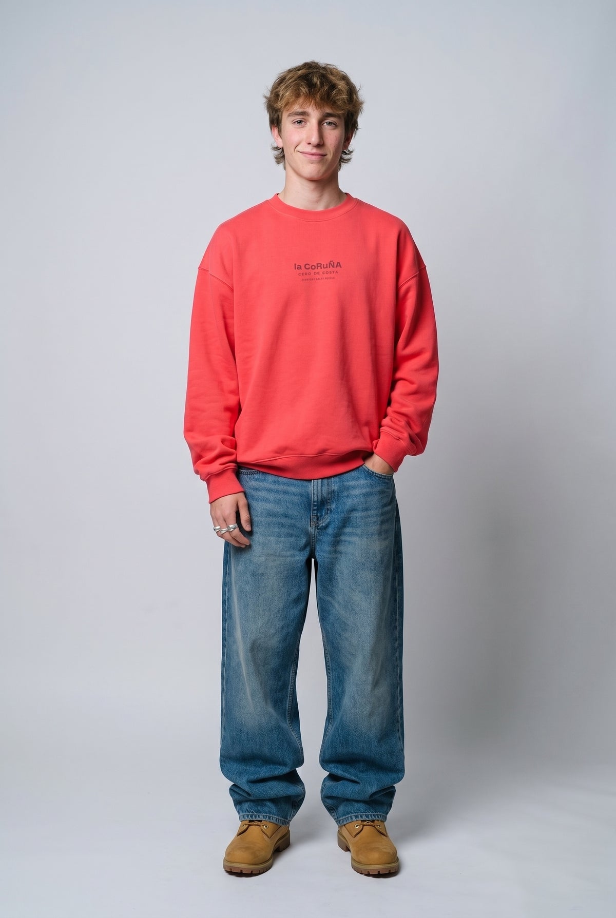 SUDADERA FUCSIA1/MALVA "LA CORUÑA" – foto 4
